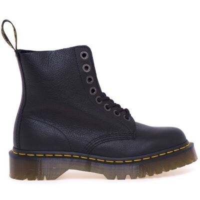 Bottes lacets 1460 PASCAL BEX PISA - DR MARTENS - Cuir noir - Haute - Mixte - Talon plat Noir - Publicité Bottes lacets 1460 PASCAL BEX PISA - DR MARTENS - Cuir noir - Haute - Mixte - Talon plat Noir - Publicité