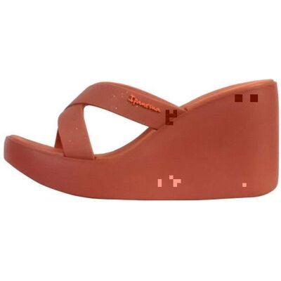 Sandales Compensées à Enfiler Ipanema High Fashion II - Rose/Orange Orange - Publicité Sandales Compensées à Enfiler Ipanema High Fashion II - Rose/Orange Orange - Publicité