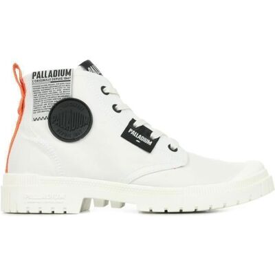 Boots Palladium SP20 Overlab Blanc - Publicité Boots Palladium SP20 Overlab Blanc - Publicité