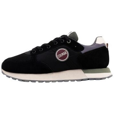 Baskets homme Colmar Travis Authentic Ref 66155 044 Noir Noir - Publicité Baskets homme Colmar Travis Authentic Ref 66155 044 Noir Noir - Publicité