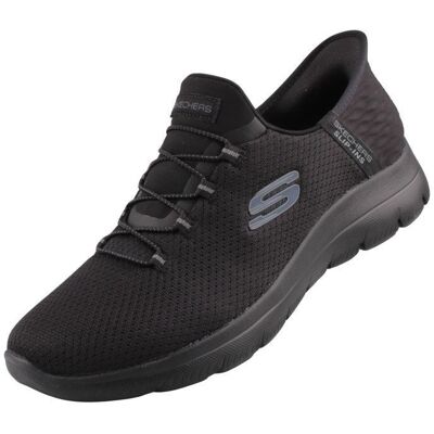 Skechers Baskets pour Femme 150123-BBK Noir Noir - Publicité Skechers Baskets pour Femme 150123-BBK Noir Noir - Publicité