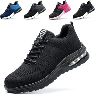 Chaussures de Sécurité Hommes Femmes Legere Confortable Antidérapant Basket securite(Size : 39 EU) Noir - Publicité Chaussures de Sécurité Hommes Femmes Legere Confortable Antidérapant Basket securite(Size : 39 EU) Noir - Publicité