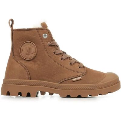 Bottines femme Palladium Pampa Hi - raw brown-m Marron - Publicité Bottines femme Palladium Pampa Hi - raw brown-m Marron - Publicité