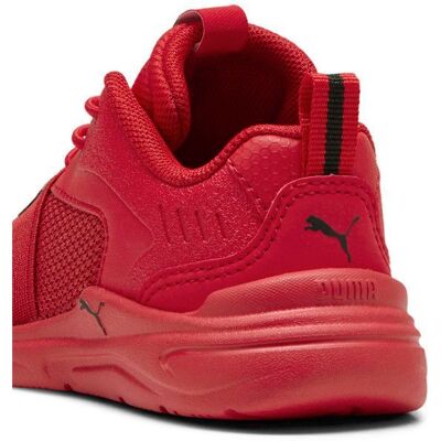 Baskets bébé Puma Soft Wired 2 AC Inf Rouge - Publicité Baskets bébé Puma Soft Wired 2 AC Inf Rouge - Publicité