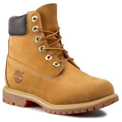 Boots Timberland AF 6 IN Premium - Cuir - Jaune - Lacets - Camel - Mixte Jaune - Publicité Boots Timberland AF 6 IN Premium - Cuir - Jaune - Lacets - Camel - Mixte Jaune - Publicité