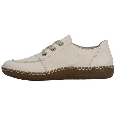 Basket Cuir Rieker - Beige Beige - Publicité Basket Cuir Rieker - Beige Beige - Publicité