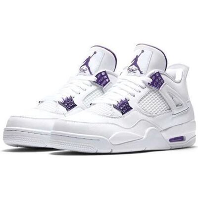 AUTREMENT Air-Jordanx 4 Retro Military -blanc violet Femme Homme AJ4 Chaussures de Baskets AJ4 CD2022202 Blanc - Publicité AUTREMENT Air-Jordanx 4 Retro Military -blanc violet Femme Homme AJ4 Chaussures de Baskets AJ4 CD2022202 Blanc - Publicité