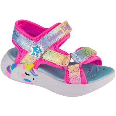 Sandales pour filles Rose Skechers Unicorn Dreams - Majestic Bliss Rose - Publicité Sandales pour filles Rose Skechers Unicorn Dreams - Majestic Bliss Rose - Publicité