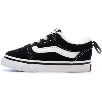 Baskets Noires/Blanches Garçon/Fille Vans Ward Noir - Publicité Baskets Noires/Blanches Garçon/Fille Vans Ward Noir - Publicité