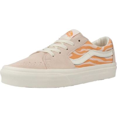 Basket - VANS - 140870 - Orange - Cuir - Semelle Gomme - Construction Vulcanisée Orange - Publicité Basket - VANS - 140870 - Orange - Cuir - Semelle Gomme - Construction Vulcanisée Orange - Publicité