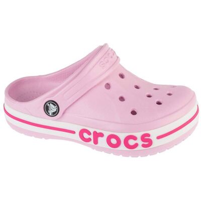 Tongs pour filles - Rose - Crocs Bayaband Kids Clog Rose - Publicité Tongs pour filles - Rose - Crocs Bayaband Kids Clog Rose - Publicité