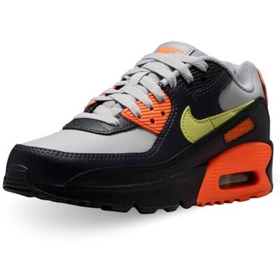 Nike Chaussures Air Max 90 Ltr (Gs) - CD6864-033 Gris Gris - Publicité Nike Chaussures Air Max 90 Ltr (Gs) - CD6864-033 Gris Gris - Publicité