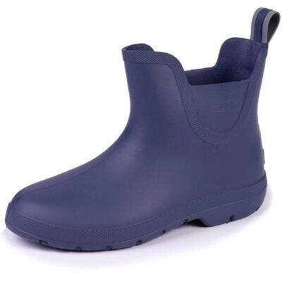 Isotoner Bottes de pluie pour le Jardinage confortables souples résistantes et légères marine femme Bleu - Publicité Isotoner Bottes de pluie pour le Jardinage confortables souples résistantes et légères marine femme Bleu - Publicité