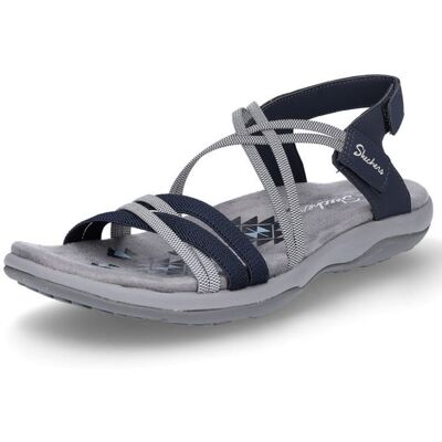 Skechers Sandales Reggae Slim - Takes Two - 163112-NVY Bleu Bleu - Publicité Skechers Sandales Reggae Slim - Takes Two - 163112-NVY Bleu Bleu - Publicité