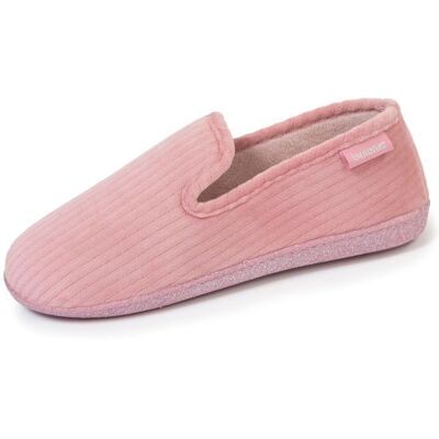 Isotoner Chaussons ultra confortables semelle à mémoire de forme rose femme Rose - Publicité Isotoner Chaussons ultra confortables semelle à mémoire de forme rose femme Rose - Publicité