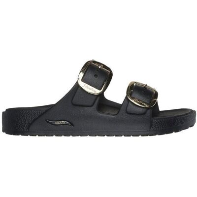 Sandales - SKECHERS - Arch Fit Cali Breeze - Confort estival - Boucle de serrage - Mousse EVA Noir - Publicité Sandales - SKECHERS - Arch Fit Cali Breeze - Confort estival - Boucle de serrage - Mousse EVA Noir - Publicité