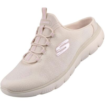 Skechers Mules pour Femme 150267-NAT Beige Beige - Publicité Skechers Mules pour Femme 150267-NAT Beige Beige - Publicité
