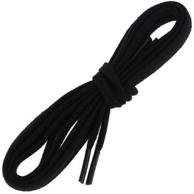 Les Lacets Français - Lacets plats et fins - 5mm - Noir - 120cm Unisexe - Noir - Publicité Les Lacets Français - Lacets plats et fins - 5mm - Noir - 120cm Unisexe - Noir - Publicité