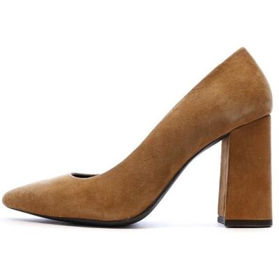 Escarpins Camel Femme Geox Bigliana Marron - Publicité Escarpins Camel Femme Geox Bigliana Marron - Publicité