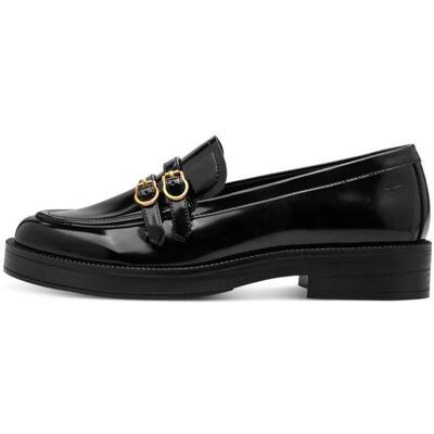 Slipper brillant double boucle femme Tamaris Essentials - noir Noir - Publicité Slipper brillant double boucle femme Tamaris Essentials - noir Noir - Publicité