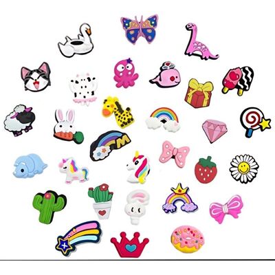 Charmes de Chaussure Pins Crocs Crocs Charms Crocs Accessoires pour Filles Garçons Chaussure Charms Accessoires - Publicité Charmes de Chaussure Pins Crocs Crocs Charms Crocs Accessoires pour Filles Garçons Chaussure Charms Accessoires - Publicité