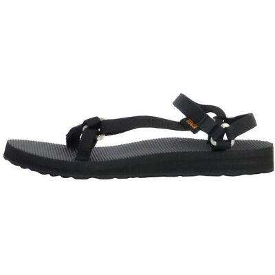 Sandales à Scratch Teva Original Universal Slim - Noir Noir - Publicité Sandales à Scratch Teva Original Universal Slim - Noir Noir - Publicité