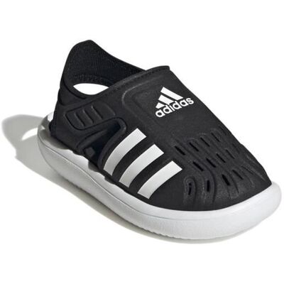 Chaussures de plage pour bébé ADIDAS Water Sandal C Noir - Scratch - Synthétique Noir - Publicité Chaussures de plage pour bébé ADIDAS Water Sandal C Noir - Scratch - Synthétique Noir - Publicité
