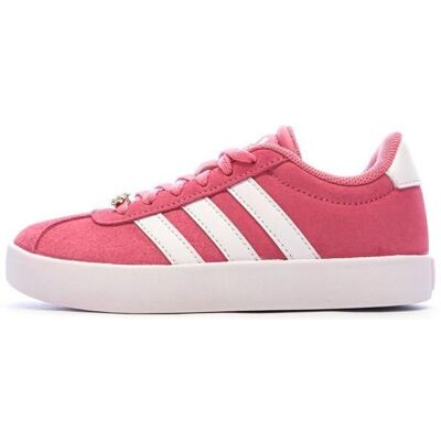 Baskets Rose Fille Adidas Vl Court 3.0 K Rose - Publicité Baskets Rose Fille Adidas Vl Court 3.0 K Rose - Publicité