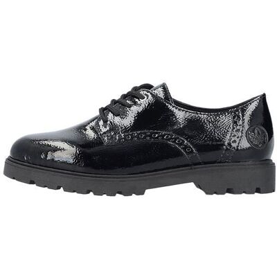 Chaussures basses Rieker Femme Noir - 45502-00 - Style Budapest chic - Bien-être inclus Noir - Publicité Chaussures basses Rieker Femme Noir - 45502-00 - Style Budapest chic - Bien-être inclus Noir - Publicité