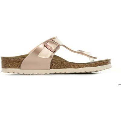 Tong Enfant Birkenstock Gizeh Electric Metallic Rose doré - Fille - Look métallisé original et discret Rose - Publicité Tong Enfant Birkenstock Gizeh Electric Metallic Rose doré - Fille - Look métallisé original et discret Rose - Publicité