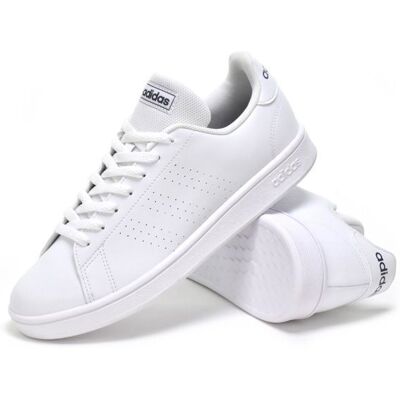 adidas Chaussures Advantage Base blanc Blanc - Publicité adidas Chaussures Advantage Base blanc Blanc - Publicité