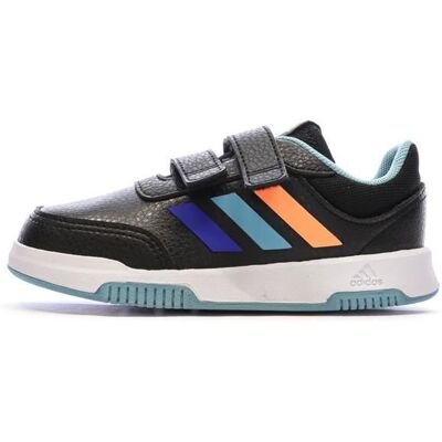 Baskets Noires/Bleu Garçon Adidas Tensaur Noir - Publicité Baskets Noires/Bleu Garçon Adidas Tensaur Noir - Publicité