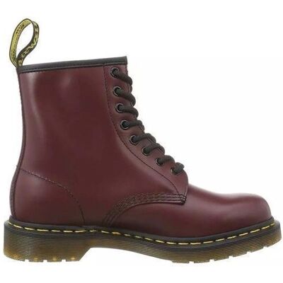 ZZZOOLIGHT Botte Femme Dr Martens CHERRY RED SMOOTH - 1460-11822600 - Cuir - Talon Large - Rouge Rouge - Publicité ZZZOOLIGHT Botte Femme Dr Martens CHERRY RED SMOOTH - 1460-11822600 - Cuir - Talon Large - Rouge Rouge - Publicité