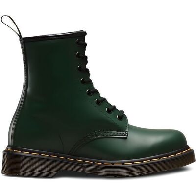 ZZZOOLIGHT Boots - Dr Martens - SMOOTH - Cuir - Vert - 8 trous de laçage - Semelle à coussin dair Vert - Publicité ZZZOOLIGHT Boots - Dr Martens - SMOOTH - Cuir - Vert - 8 trous de laçage - Semelle à coussin dair Vert - Publicité