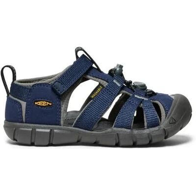 Sandales de randonnée enfant Keen Seacamp II Cnx Bleu - Publicité Sandales de randonnée enfant Keen Seacamp II Cnx Bleu - Publicité
