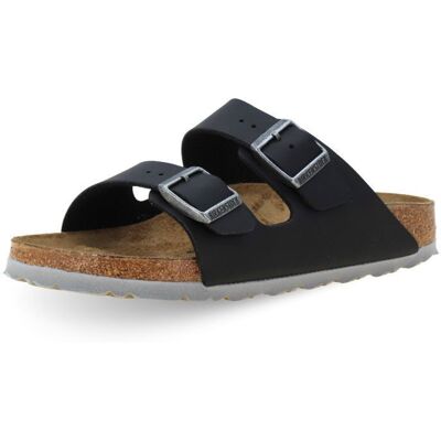 Birkenstock Sandales Arizona Birko-Flor - 1032047 Noir Noir - Publicité Birkenstock Sandales Arizona Birko-Flor - 1032047 Noir Noir - Publicité