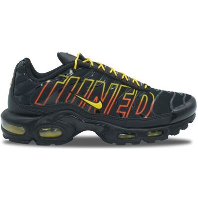 Nike Air Max Plus TN Black Safety Orange - IH4459-010_46 Noir - Publicité Nike Air Max Plus TN Black Safety Orange - IH4459-010_46 Noir - Publicité