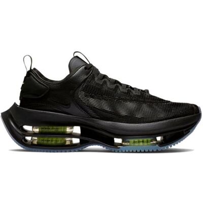 Basket Zoom Double Stacked - Nike - Noir - Homme - Lacets - Plat - Synthétique Noir - Publicité Basket Zoom Double Stacked - Nike - Noir - Homme - Lacets - Plat - Synthétique Noir - Publicité