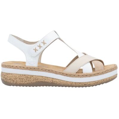 Chaussures Rieker V0919 Blanc - Publicité Chaussures Rieker V0919 Blanc - Publicité