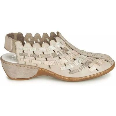 Chaussures Rieker Beige - Publicité Chaussures Rieker Beige - Publicité