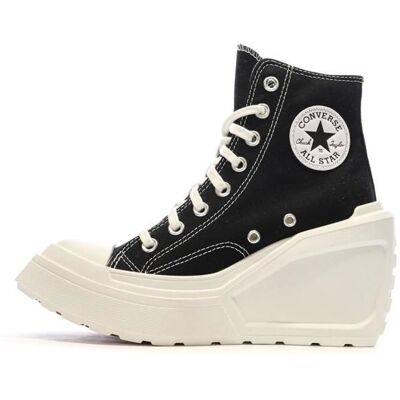 Chaussures Femme Converse Chuck 70 De Luxe Wedge Blanc - Lacets - Compensé Blanc - Publicité Chaussures Femme Converse Chuck 70 De Luxe Wedge Blanc - Lacets - Compensé Blanc - Publicité