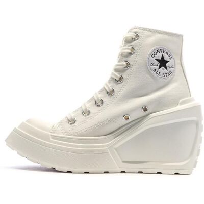 Chaussures Converse Chuck 70 De Luxe Wedge pour Femme Noir - Marque Converse - Talon Compensé - Fermeture Lacets Noir - Publicité Chaussures Converse Chuck 70 De Luxe Wedge pour Femme Noir - Marque Converse - Talon Compensé - Fermeture Lacets Noir - Publicité
