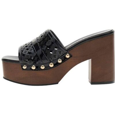 Sabot Gues Guess Quill Guess Noir - Publicité Sabot Gues Guess Quill Guess Noir - Publicité