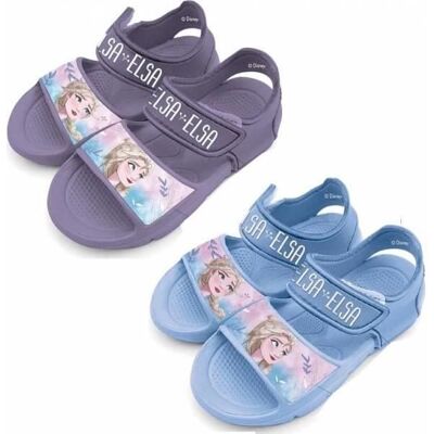 Sandales - CDUBLANC - Reine des Neiges - Taille 26/27 - Bleu - Enfant - Synthétique Bleu - Publicité Sandales - CDUBLANC - Reine des Neiges - Taille 26/27 - Bleu - Enfant - Synthétique Bleu - Publicité