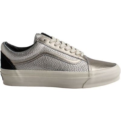 Vans Baskets Old Skool 36 LX Precious Medals Silver VN000CNGSLV1 pour homme-Argent Gris - Publicité Vans Baskets Old Skool 36 LX Precious Medals Silver VN000CNGSLV1 pour homme-Argent Gris - Publicité