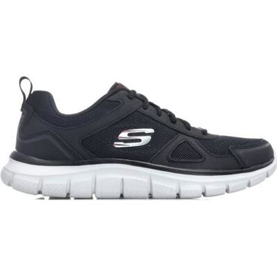 Baskets - SKECHERS - Track Sclori - Homme - Noir - À lacets Noir - Publicité Baskets - SKECHERS - Track Sclori - Homme - Noir - À lacets Noir - Publicité