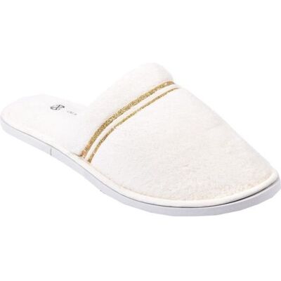 Christian Lacroix Chaussons Femme CXL By LACROIX - 5334 ECRU - Confortables et Chauds Blanc - Publicité Christian Lacroix Chaussons Femme CXL By LACROIX - 5334 ECRU - Confortables et Chauds Blanc - Publicité