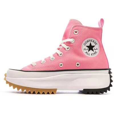 Baskets Roses Femme Converse Run Star Hike Rose - Publicité Baskets Roses Femme Converse Run Star Hike Rose - Publicité