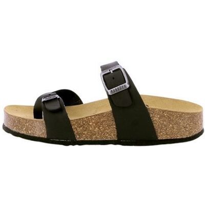 Sandales femme Plakton Ref 65778 Noir Noir - Publicité Sandales femme Plakton Ref 65778 Noir Noir - Publicité
