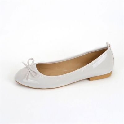 LEOCLOTHO Ballerines FemmeBallerine Femme Mary JanesBallerine Femme Confortable Rétro élégant Convient pour Dîners et Mariages-Blanc Blanc - Publicité LEOCLOTHO Ballerines FemmeBallerine Femme Mary JanesBallerine Femme Confortable Rétro élégant Convient pour Dîners et Mariages-Blanc Blanc - Publicité